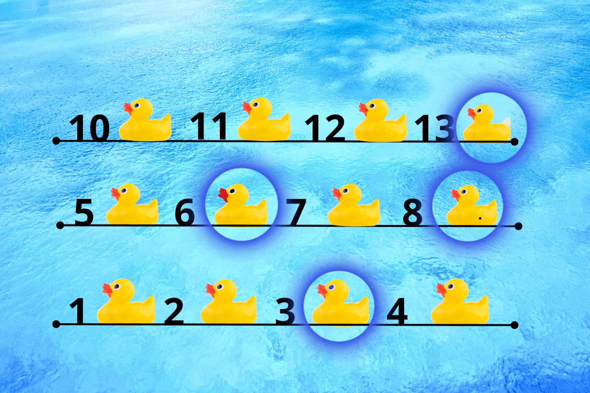 Pabandykite įveikti sudėtingą dėlionę su ančiukais / Moje puzzle with photo by pixabay.com